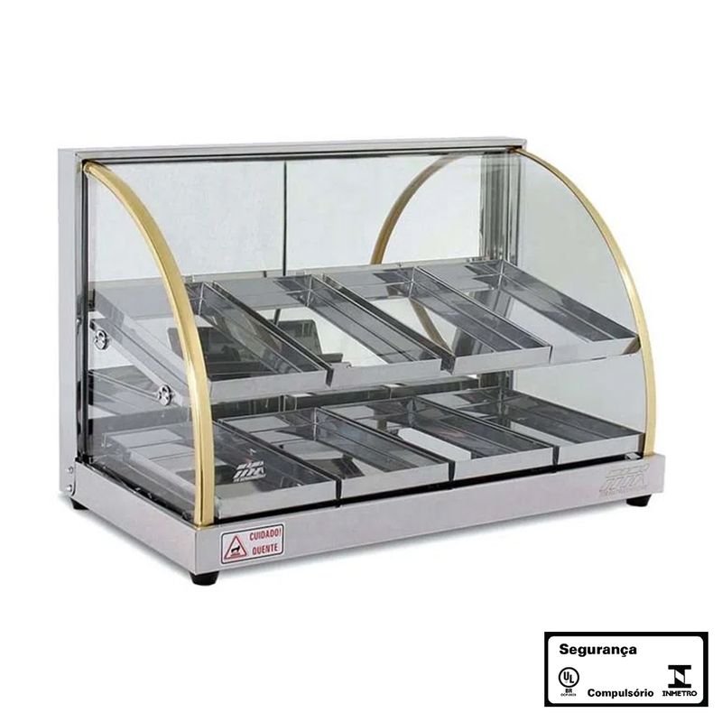 Estufa-vidro-curvo-linha-w-dupla-com-8-bandejas
