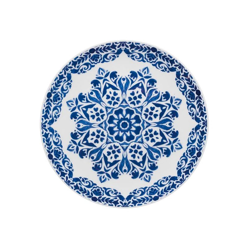 Prato-Sobremesa-21-cm-Blue-Indian
