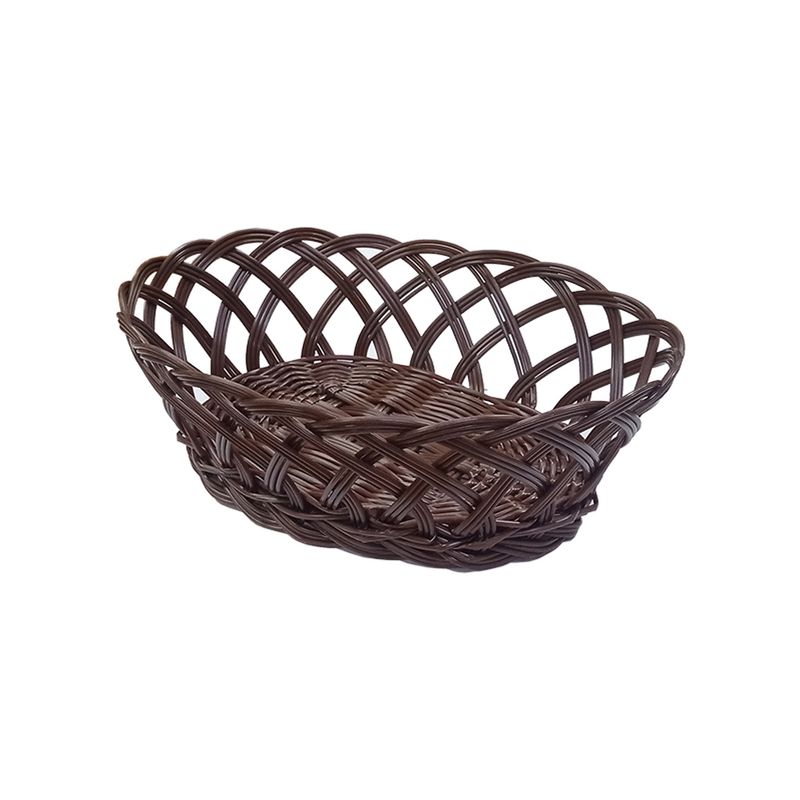 Cesta-pao-oval-trabalhada-25x19x8-cm-aberta-marrom