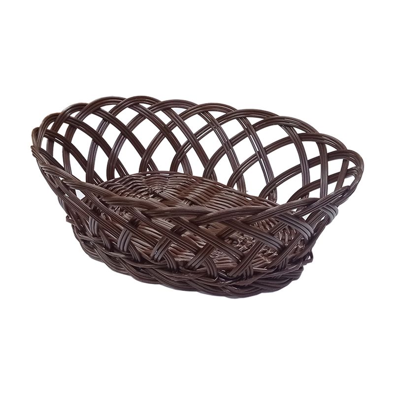 Cesta-pao-oval-trabalhada-28x21x8-cm-aberta-Marrom