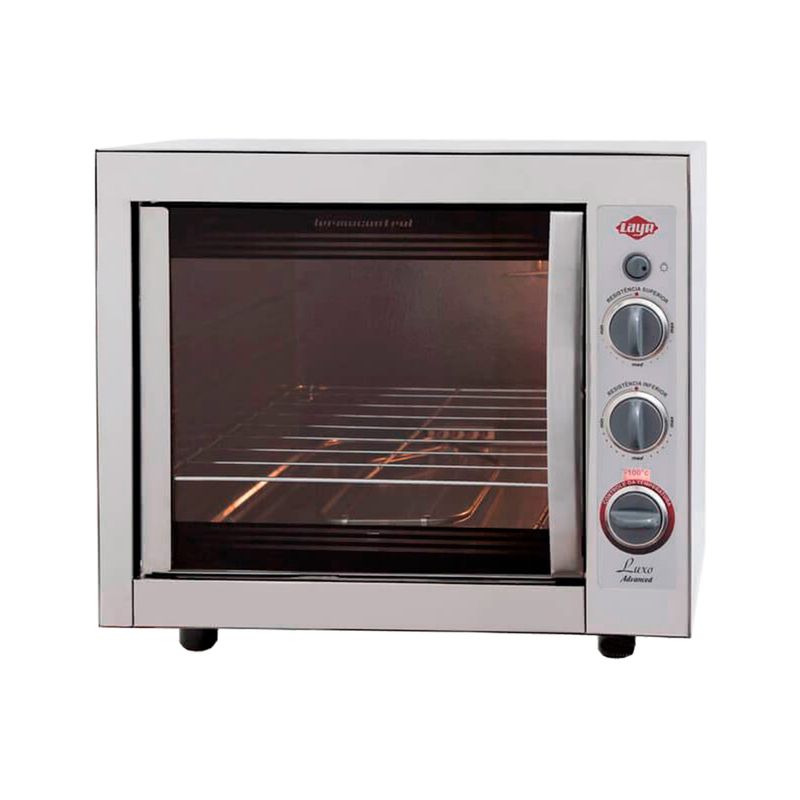 Forno-Luxo-2.4-Inox-46-L-2400-W-110-V