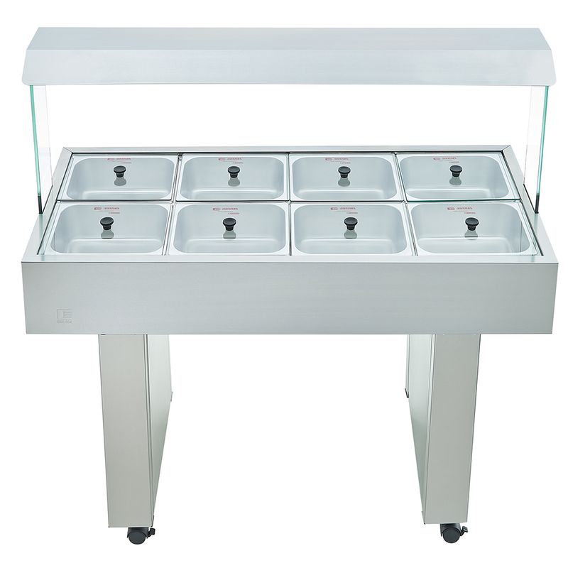 Carro-Termico-8-Cubas-Inox-220-V