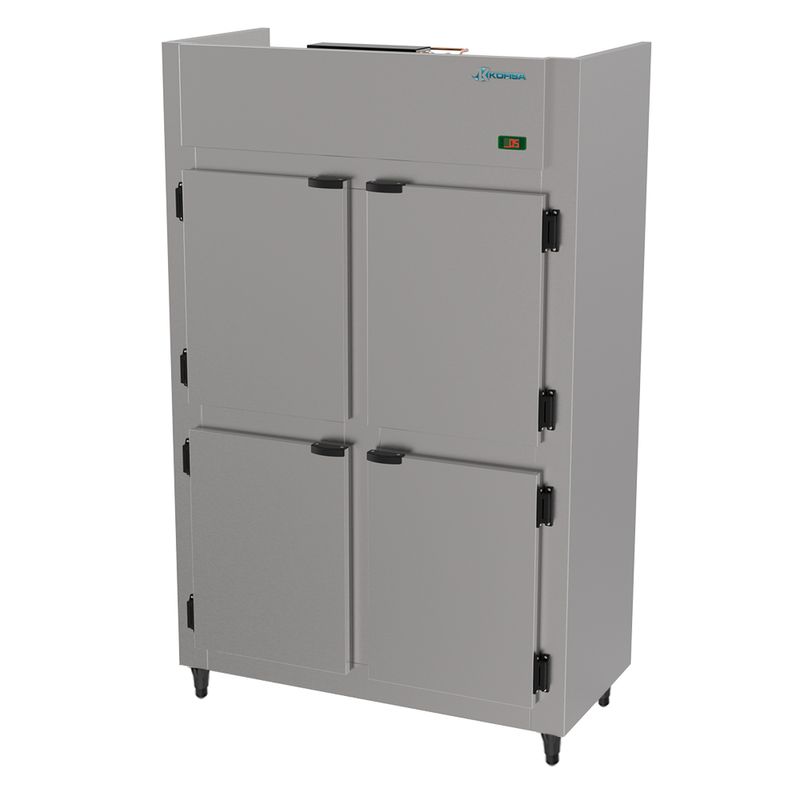 Refrigerador-Mini-Camara-4-Portas-220v-Inox