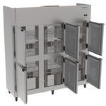 Refrigerador-Mini-Camara-6-Portas-220v-Inox